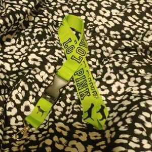 PINK lanyard